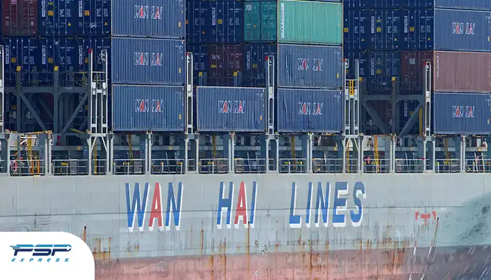 کشتی های wan hai shipping