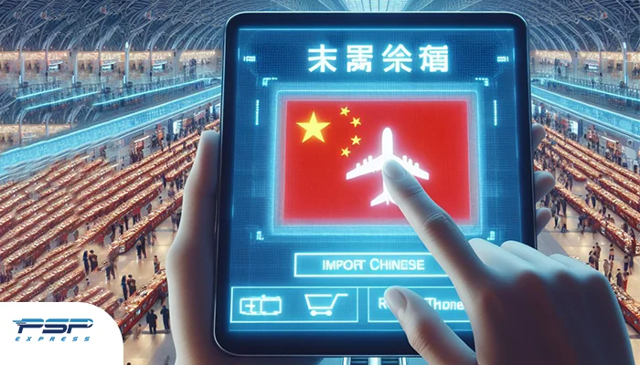 واردات و ترخیص پنل لمسی از چین به روش هوایی