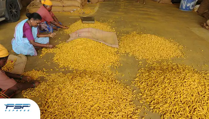واردات زردچوبه از هند