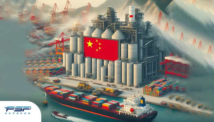 صادرات کلینکر سیمان به چین