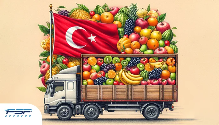 صادرات میوه به ترکیه