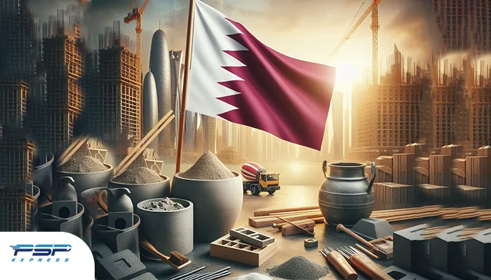 مصالح ساختمانی کالاهای صادراتی به قطر