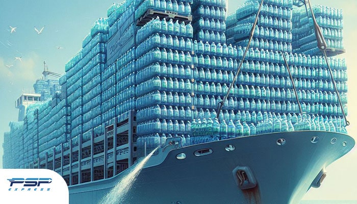 مراحل صادرات آب معدنی