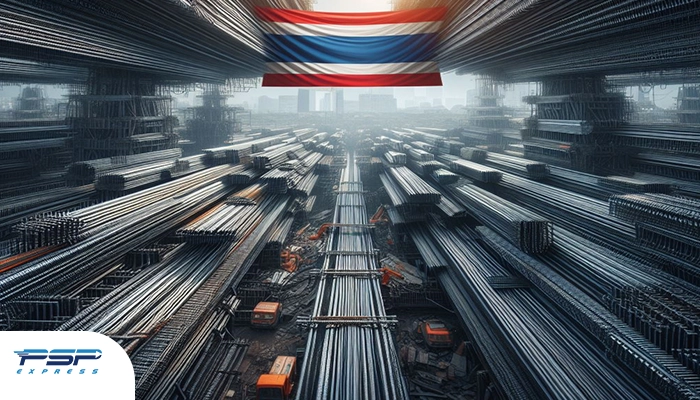 فولاد از کالاهای صادرات به تایلند 