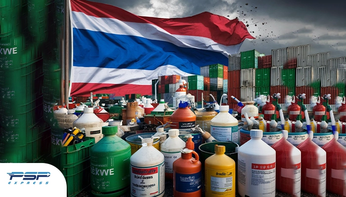 مواد شیمیایی برای صادرات به تایلند