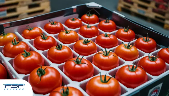 مراحل صادرات گوجه فرنگی