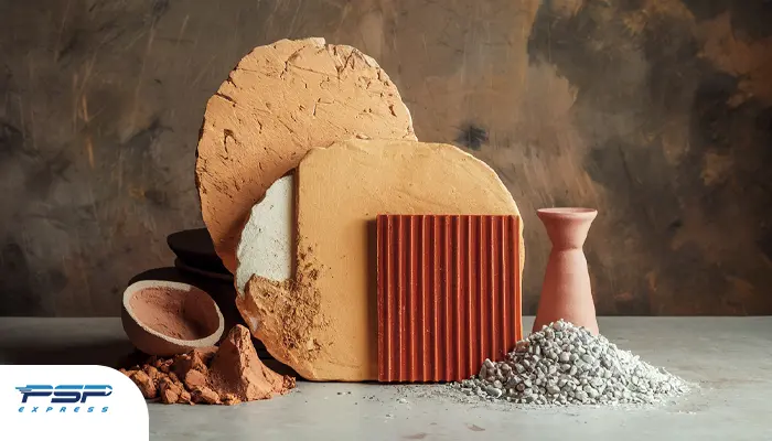 ارسال مواد اولیه کاشی و سرامیک
