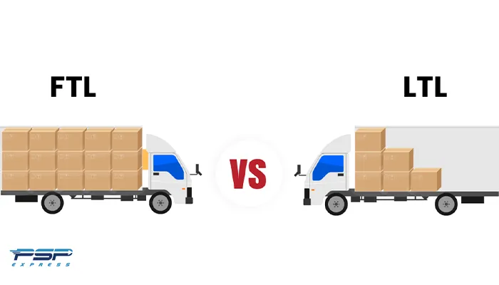 مقایسه حمل بار فول تراک و حمل خرده بار